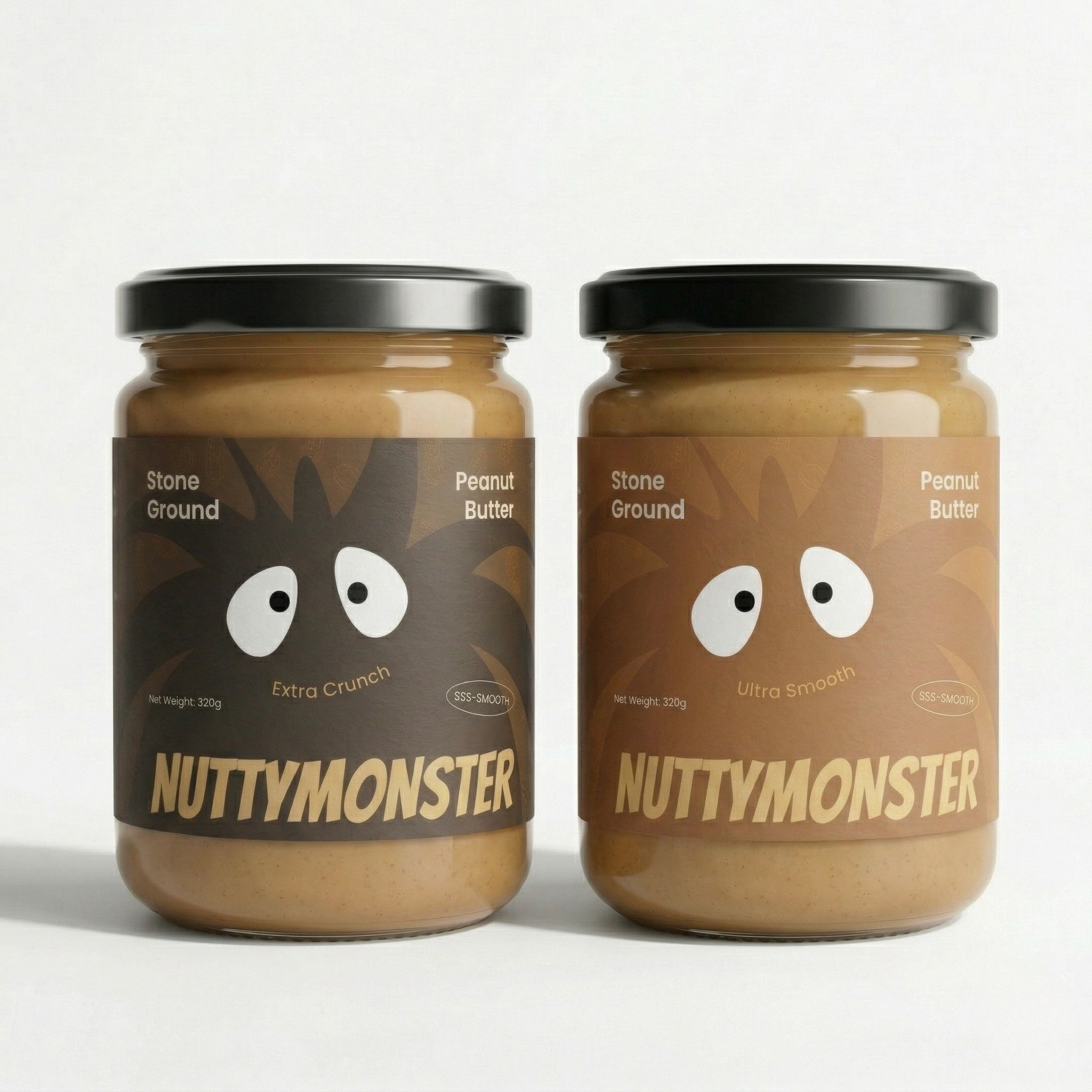 THE MONSTER STARTER PACK (Bundle of 2) | Ultra Smooth + Extra Crunch