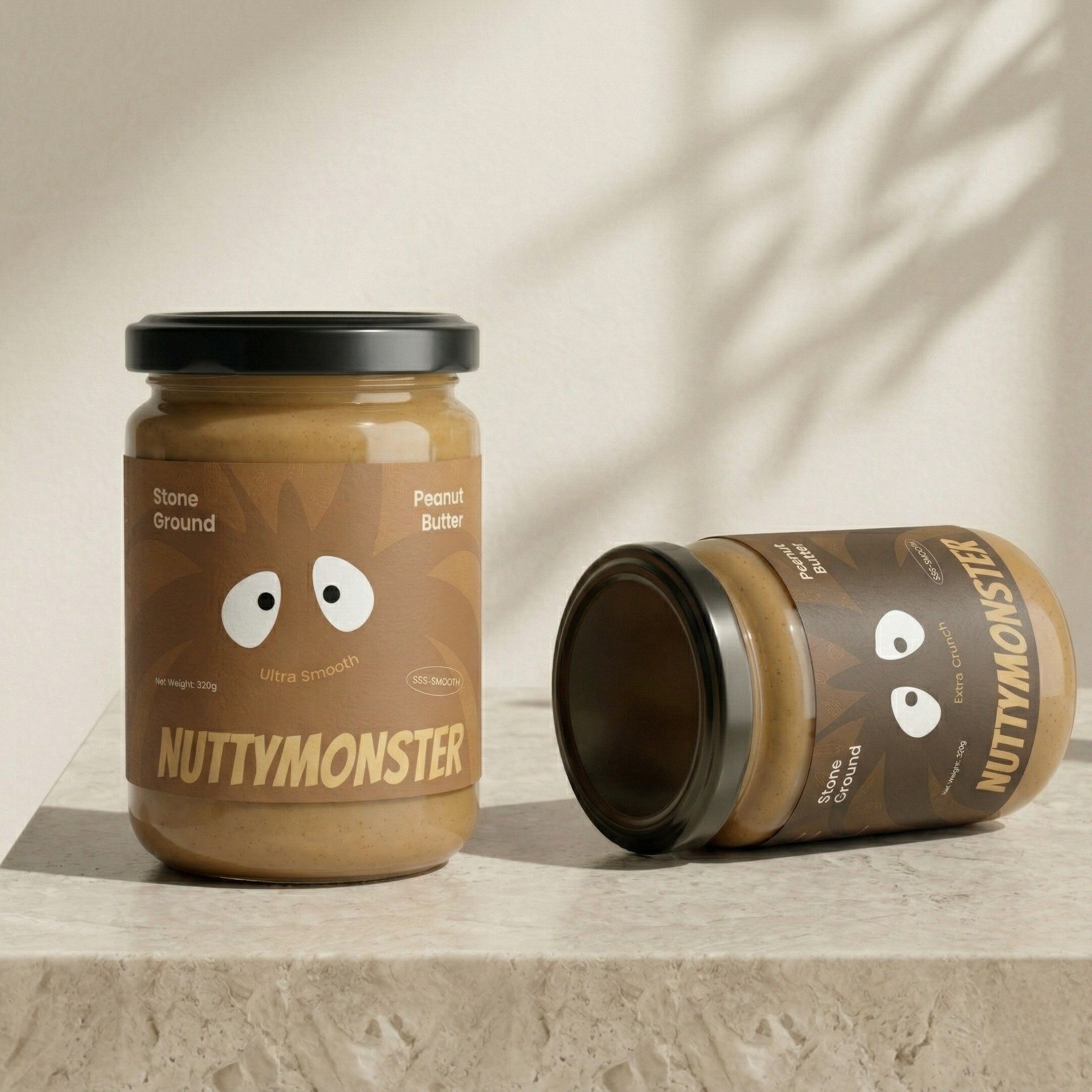 THE MONSTER STARTER PACK (Bundle of 2) | Ultra Smooth + Extra Crunch